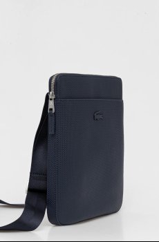 Кожаная сумка Lacoste