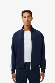 Мужская голубая толстовка Голубой M-L Lacoste SH0509166