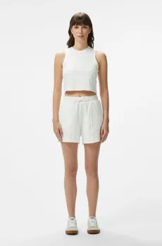 Женские белые шорты Белый 34 Lacoste GF050570V