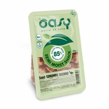 Лакомство для собак Oasy Semi Moist Snack с индейкой, 100 г
