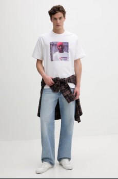 Хлопковая футболка Guess Jeans