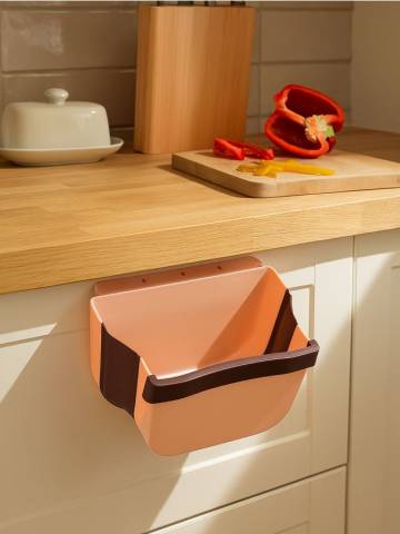 Відро для сміття - пастельний рожевий