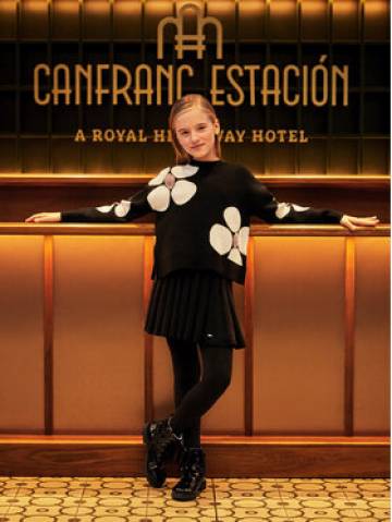Mayoral Спідниця в складку 7969 Чорний Regular Fit Mayoral Спідниця в складку 7969 Чорний Regular Fit