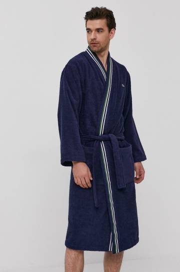 Халат Lacoste цвет синий 0 Халат Lacoste цвет синий 0
