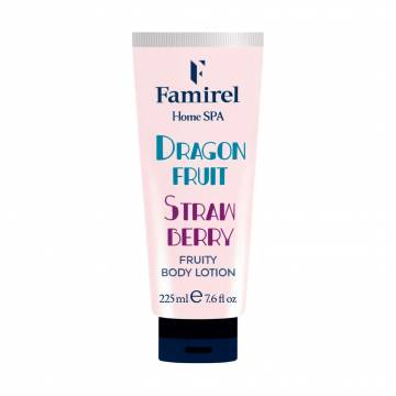 Фруктовый лосьон для тела Famirel Home SPA Fruity Body Lotion, Dragon Fruit & Strawberry, 225 мл Фруктовый лосьон для тела Famirel Home SPA Fruity Body Lotion, Dragon Fruit & Strawberry, 225 мл