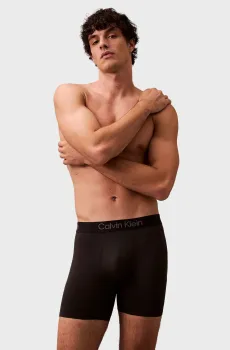 Мужские черные боксеры BOXER BRIEF Черный S Calvin Klein LV00NB4201