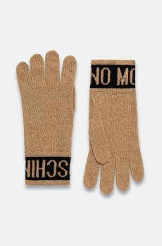 Перчатки с примесью шерсти Moschino