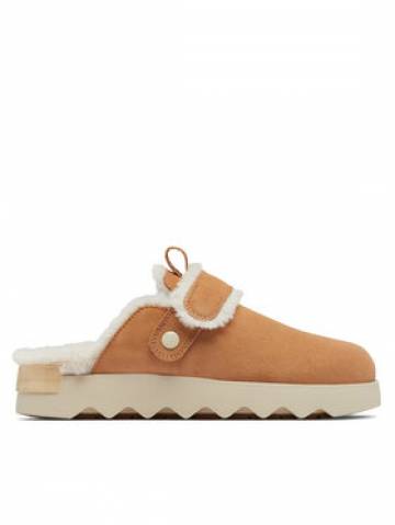 Sorel Тапочки VIIbe™ Clog Suede Cozy 2048521253 Коричневий Sorel Тапочки VIIbe™ Clog Suede Cozy 2048521253 Коричневий