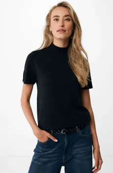 Женский черный джемпер Черный S Mexx MF006611043W