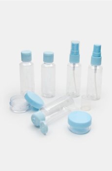 Дорожні ємності, 7 шт. Cinnamoroll - блакитний