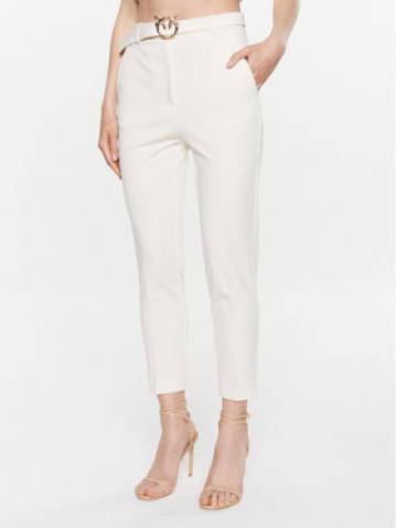 Pinko Штани з тканини 100309 A0KD Écru Regular Fit Pinko Штани з тканини 100309 A0KD Écru Regular Fit