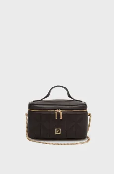 Женская темно-коричневая сумка BEAUTY Коричневый ONESIZE Calvin Klein LV04F1123G