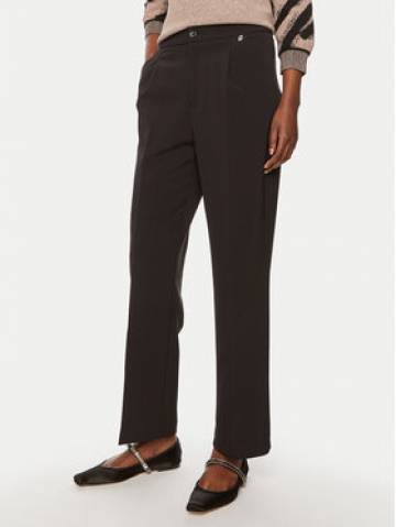 Liu Jo Штани з тканини WF4280 T0486 Чорний Regular Fit Liu Jo Штани з тканини WF4280 T0486 Чорний Regular Fit
