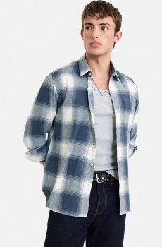 Snitch Men Buffalo Checks Checked Casual Shirt