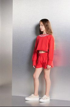 Детские хлопковые шорты Patrizia Pepe K103