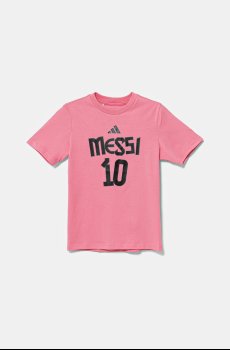 Детская хлопковая футболка adidas Performance MESSI