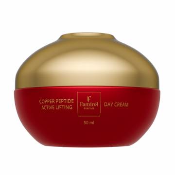 Дневной крем для лица Famirel Copper Peptide Day Cream Лифтинг-актив, с пептидами меди, 50 мл Дневной крем для лица Famirel Copper Peptide Day Cream Лифтинг-актив, с пептидами меди, 50 мл