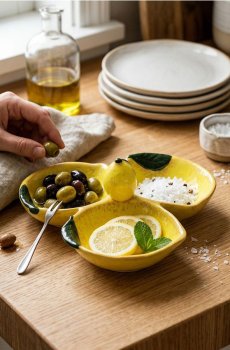 Миска - жовтий