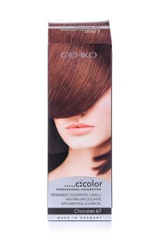 Стойкая крем-краска для волос C:ЕНКО C:COLOR Professional Coloration 67 Шоколад, 110 мл
