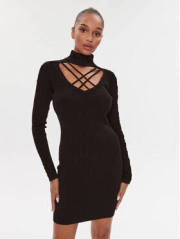 Guess Трикотажна сукня W3BK0W Z2YJ2 Чорний Slim Fit Guess Трикотажна сукня W3BK0W Z2YJ2 Чорний Slim Fit