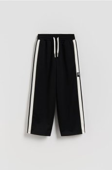 Reserved - Штани з лампасами - чорний - 164FI-99X