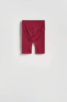 Reserved - Спортивні велосипедні шорти - буряковий - 874EH-83X