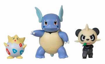 Набір фігурок Pokemon W17 Тогепі, Панчам, Вартортл (PKW3051) Набір фігурок Pokemon W17 Тогепі, Панчам, Вартортл (PKW3051)