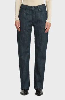 Женские темно-синие джинсы G-Straight Синий 28-30 G-Star RAW D26163,E358