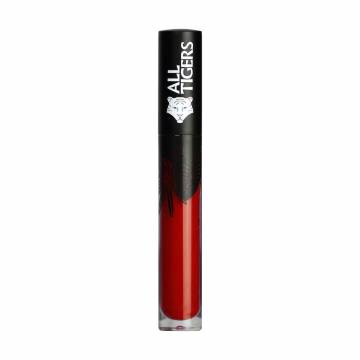 Жидкая матовая помада для губ All Tigers Natural & Vegan Liquid Lipstick 887 Live Fearless, 8 мл Жидкая матовая помада для губ All Tigers Natural & Vegan Liquid Lipstick 887 Live Fearless, 8 мл