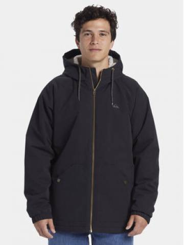 Quiksilver Демісезонна куртка Final Call Jckt EQYJK03980 Чорний Regular Fit Quiksilver Демісезонна куртка Final Call Jckt EQYJK03980 Чорний Regular Fit