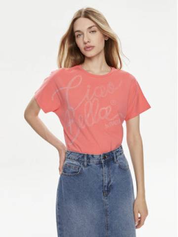 Fracomina Футболка FP22ST3004J401N5 Рожевий Regular Fit Fracomina Футболка FP22ST3004J401N5 Рожевий Regular Fit