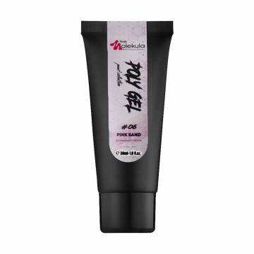 Полигель для ногтей Nails Molekula Professional Poly Gel 06 Pink Sand, 30 мл Полигель для ногтей Nails Molekula Professional Poly Gel 06 Pink Sand, 30 мл