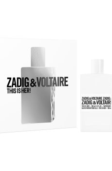 Парфюмированный набор женский Zadig & Voltaire This Is Her! Set (парфюмированная вода, 100 мл + парфюмированная вода, 10 мл)