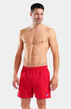Мужские красные плавательные шорты FUNDAMENTALS BOXER R Красный M Arena 006443-482