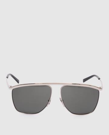 Серебристые очки Victoire