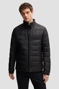 Мужская черная куртка Черный 54 BOSS 50519237;001