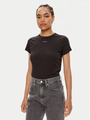 Calvin Klein Футболка Nano Logo K20K207212 Чорний Slim Fit Calvin Klein Футболка Nano Logo K20K207212 Чорний Slim Fit