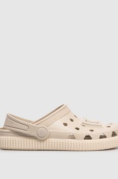 Детские бежевые сабо