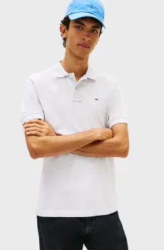 Мужское светло-серое поло REG ESS Серый XL Tommy Jeans DM0DM22711