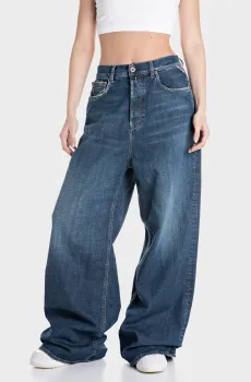 Женские темно-синие джинсы Синий 26-32 Replay WN535 .000.619 817