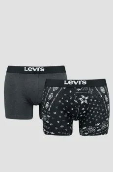 Мужские боксеры (2 шт) Разноцветный L Levi’s® 701224657;001