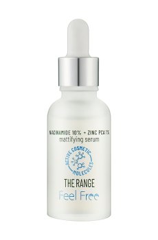 Восстанавливающая сыворотка для лица Feel Free The Range Niacinamide 10% + Zinc PCA 1% Mattifying Serum с ниацинамидом, 30 мл