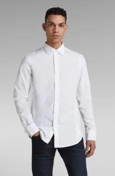 Мужская белая рубашка Белый M G-Star RAW D17026,C271