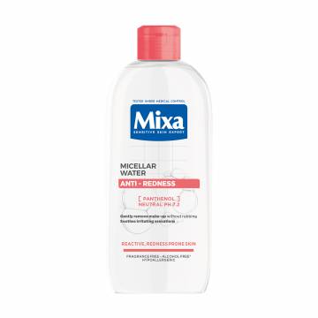 Мицеллярная вода для лица Мixa Sensitive Skin Expert Anti-Redness Micellar Water Panthenol + pH 7.2, 400 мл Мицеллярная вода для лица Мixa Sensitive Skin Expert Anti-Redness Micellar Water Panthenol + pH 7.2, 400 мл