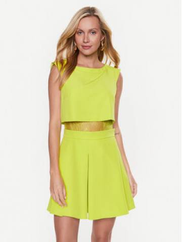 Ermanno Firenze Повсякденна сукня D42EQ029E49 Зелений Regular Fit Ermanno Firenze Повсякденна сукня D42EQ029E49 Зелений Regular Fit
