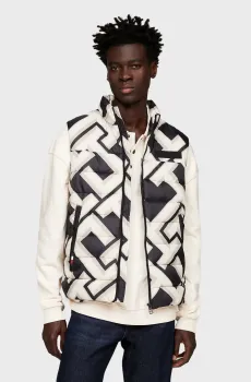 Мужской жилет с узором MID NEW YORK MONOGRAM Разноцветный M Tommy Hilfiger MW0MW34020