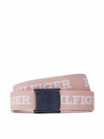 Tommy Hilfiger Дитячий пояс Webbing Belt AU0AU01854 Рожевий Tommy Hilfiger Дитячий пояс Webbing Belt AU0AU01854 Рожевий