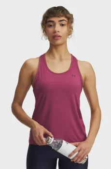 Женская розовая майка Tech Knockout Tank Розовый S Under Armour 1389851-659