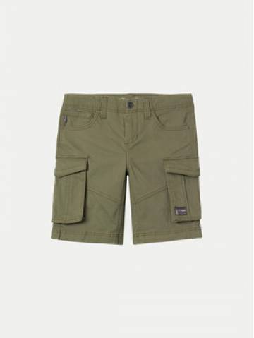 NAME IT Шорти з тканини 13198124 Зелений Regular Fit NAME IT Шорти з тканини 13198124 Зелений Regular Fit