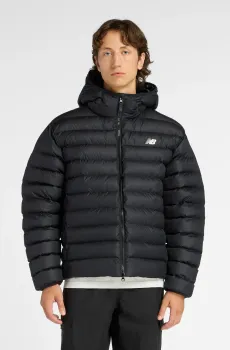 Мужская черная куртка Hooded Puffer Черный XXL New Balance MO53500BK